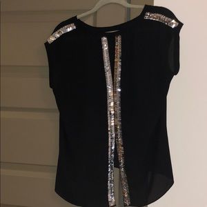 Express sequins top